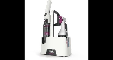 Shark StainForce Draadloze Handzame Vlekkenverwijderaar met draagcaddy, spleetopzetstuk en krachtige spray voor vloerbedekking, vloerkleden, bekleding van meubels en autobekleding - HX100EUT