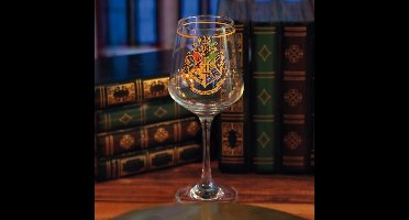 Harry Potter Hogwarts Crest Unisex Wijnglas - doorzichtig - Standard
