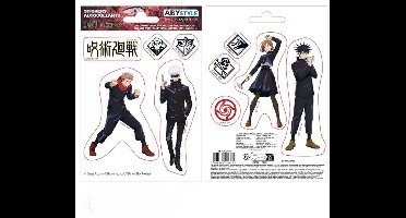 JUJUTSU KAISEN - Stickers - 16x11cm/ 2 sheets - Tokyo Jujutsu High