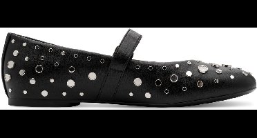 TAMARIS Core Dames Ballerina's - ZWART