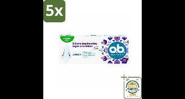 5 x o.b. - Tampons - Extra Protect Super Plus - Betrouwbare Nachtbescherming - 16 tampons - Grootverpakking - Nachtbescherming - Zware Menstruatie - Tampons - Extra Bescherming - Vocht Absorptie