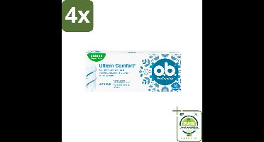 o.b. – ProComfort Tampons – Super Plus – 16 Tampons - Voordeelverpakking - 4 stuks - Tampons - Menstruatiebescherming