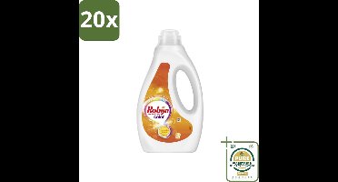 20 x Robijn - Color - Vloeibaar Wasmiddel - 20 Wasbeurten - Grootverpakking - Kleurbescherming - Vloeibaar Wasmiddel - Gekleurde Was - Biologisch Afbreekbaar - Frisse Geur