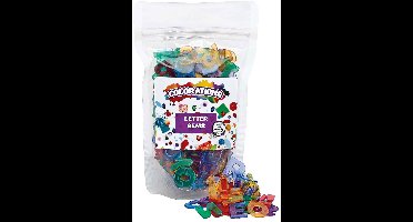 Letters | Kunststof | Transparant | Assorti | 260 stuks