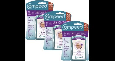 COMPEED Patch tegen koortsblaasjes tripack 3 x 15 stuks - discreet en helend