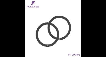 FoneTex MagSafe Magnet rings - FT-WCR01 - 2 Magnetic Ring Metal Place – For Wireless Charging - Smartphones