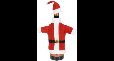 Orion Wijnfles Hoes - Kerstman Kostuum - Kerstjas om te versieren