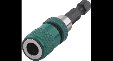 wolfcraft - Bithouder met diepteaanslag en ringmagneet - 2411000