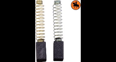 Koolborstelset voor Black & Decker GCT400E - 6,3x6,3x11mm