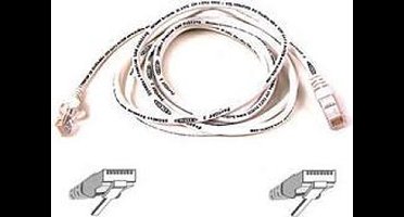 Belkin Cable patch CAT5 RJ45 snagless 0.5mWhite