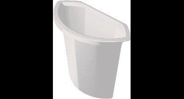 HELIT Inzetbakje - 6 liter - Kunststof - Lichtgrijs