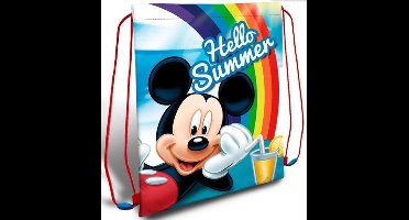Mickey Mouse gymtas / zwemtas 40cm Hello summer