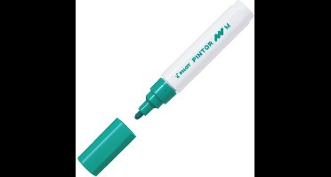 Pilot Pintor Groene Verfstift - Medium marker met 1,4mm schrijfbreedte - Inkt op waterbasis - Dekt op elk oppervlak, zelfs de donkerste - Teken, kleur, versier, markeer, schrijf, kalligrafeer…