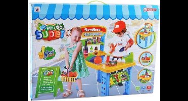 Speelgoed Winkeltje - met Speelvoedsel en Winkelmandje