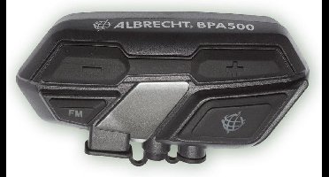 Albrecht.Audio BPA 500 15530 Bluetooth headset met microfoon Geschikt voor (helm) Universeel