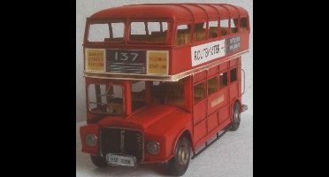 MadDeco - blikken - Londen dubbeldekker - engeland - metalen voertuig antiek retro