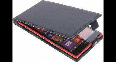 Mobiparts - zwart premium flipcase hoesje - Nokia Lumia 1520