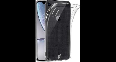 Transparant Hoesje geschikt voor Apple iPhone Xr Soft TPU Gel Siliconen Case iCall