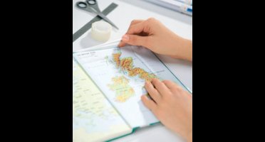 Kaftfolie 40cm breed 10m lang