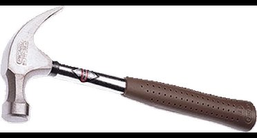 PICA klauwhamer, totaal 450g, steel staal. m/neopreen grip, kop staal