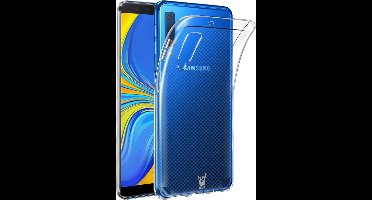 Transparant Hoesje geschikt voor Samsung Galaxy A7 (2018) Soft TPU Gel Siliconen Case iCall
