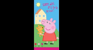 Peppa Pig Sunny - Strandlaken - 70 x 140 cm - Multi