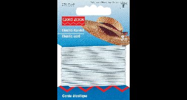 Prym - Elastiek koord 1.5mm - wit - 3m lengte