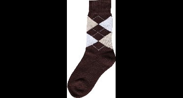 Excellent Ruitersok - Speciaal gemaakt voor de ruiter - Sterk, elastisch en comfortabel - Extra binnenbekleding voor tenen, hiel en bal - Bruin/beige/wit - Maat 43-46