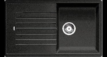 Blanco Spoelbak Zia 5S SGR antraciet man.