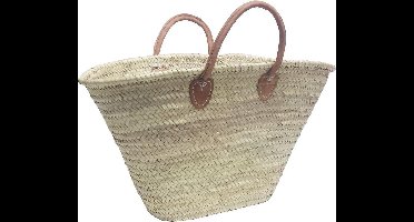 Castillo Honolulu Rieten Strandtas - Boodschappentas - vrije tijd - eco - Tijdloos -100% natuurproduct - Strandtassen