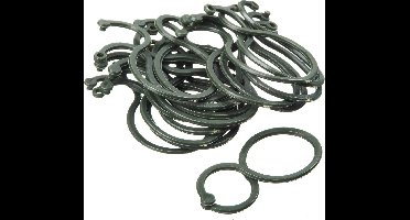 Nature Tomatenplantringen - Klim-En Geleide Artikel - 0.3x4.4x6.5 cm Donkergroen 25 stuks