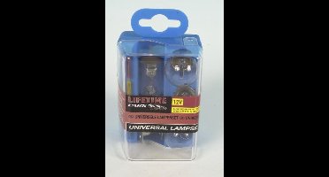 Lifetime Cars Reservelampenset Auto H4 12 Volt 8-delig