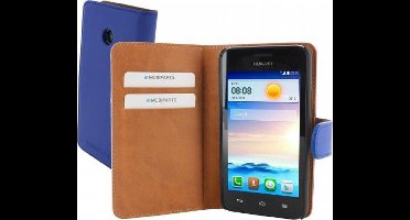 Mobiparts Premium Wallet Case Huawei Ascend Y330 Blue