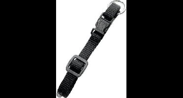 Karlie Halsband Sportief Basic Verstelbaar - 10 mm x 20-35 cm - Zwart