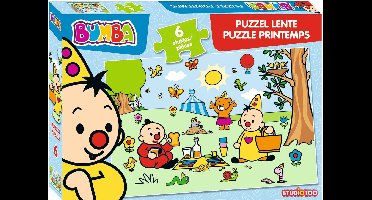 Studio 100 Bumba Puzzel - 6 stukjes voor beginnende puzzelaars - Lente