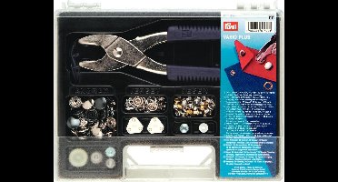 Prym Vario Plus assortimentsdoos - Drukknopen tang met basisassortiment