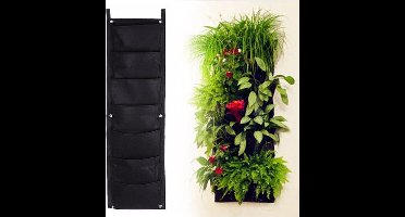 Verticale tuin 7 zakken, verticaal tuinieren