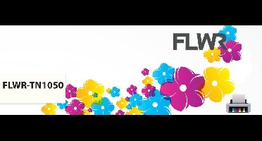 Compatible FLWR TN-1050 Toner Zwart alternatief TN-1050 (Brother)