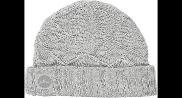 Jollein Diamond Knit - Muts - 40cm / vanaf 6 maanden - Grijs
