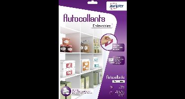 Avery C9410REV Wit Zelfklevend printerlabel printeretiket