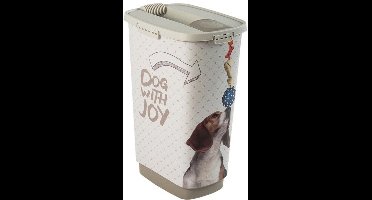 Rotho Mypet Voedselopslag Cody 50 Liter Antraciet/wit