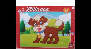 King Legpuzzel Little Dog In The Parc Junior 24 Stukjes