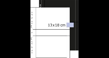 Herma fotophan 13x18 verticaal 250 vel wit 7564