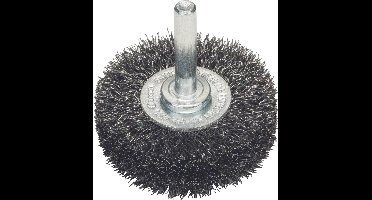 6MM SCHIJFBORSTEL 50 GEGOLFD 0.2 STAAL