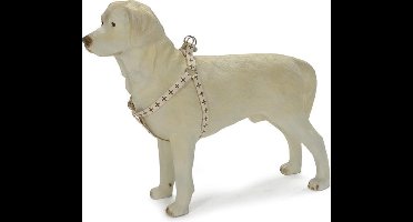 Borsttuig MacLeather Cross. Beige. Verstelbaar.