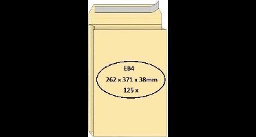 Envelop quantore monsterzak 262x371x38 170gr zk cr