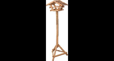 Flamingo Voederhuis Lucar + staander vogels - Vogelhuisje