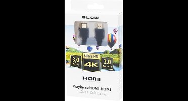 HDMI naar HDMI Kabel 4K V2.0 - 3M Zwart