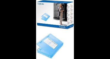 Afsluitbare bescherm box voor 2,5'' HDD/SSD / blauw