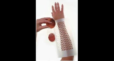 Schminksjabloon Ovale bolletjes